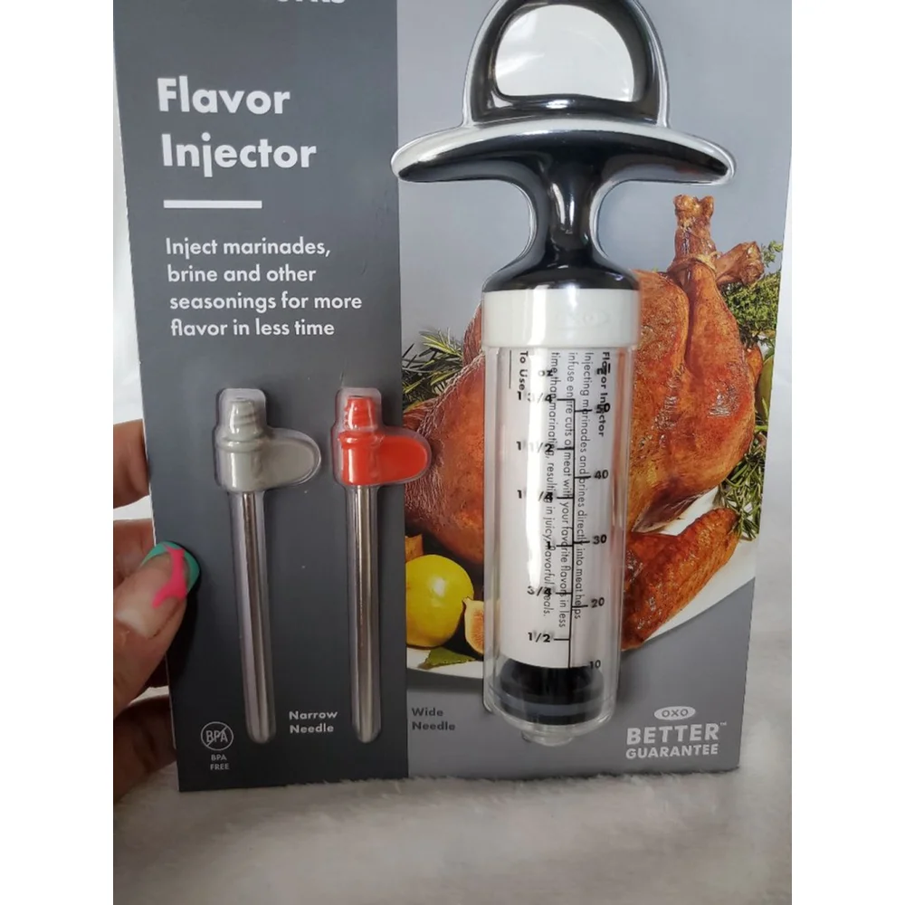 Don't forget to flavor your meat baby with this Flavor Injector Kitchen Tool